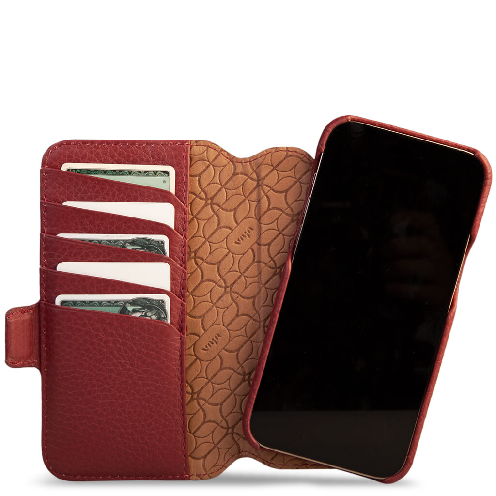 V-Mag - iPhone 15 Pro Max Leather cases