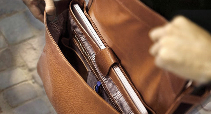 Praise the Messenger Design Yours - Messenger Leather Bag