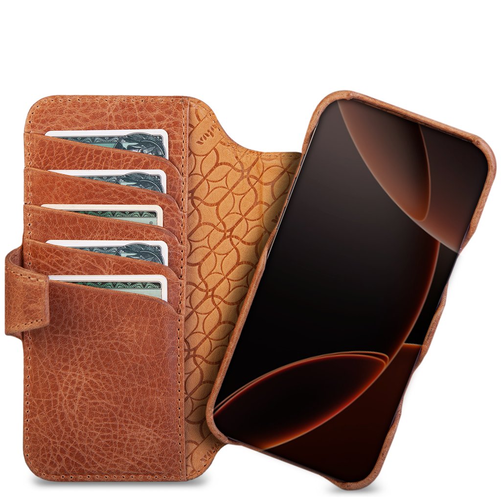 iPhone 16 Pro Max Leather Cases Collection