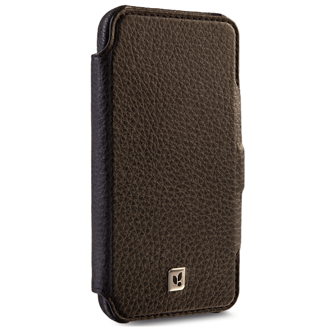 Custom iPhone Folio Leather Case V-Mag