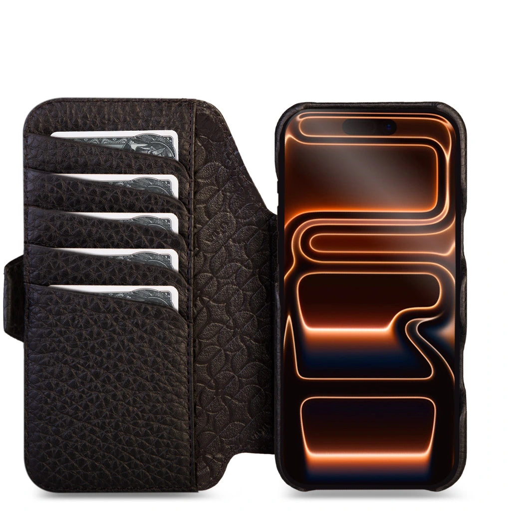 2 in 1 Detachable Wallet leather case for iPhone 17 Pro Max