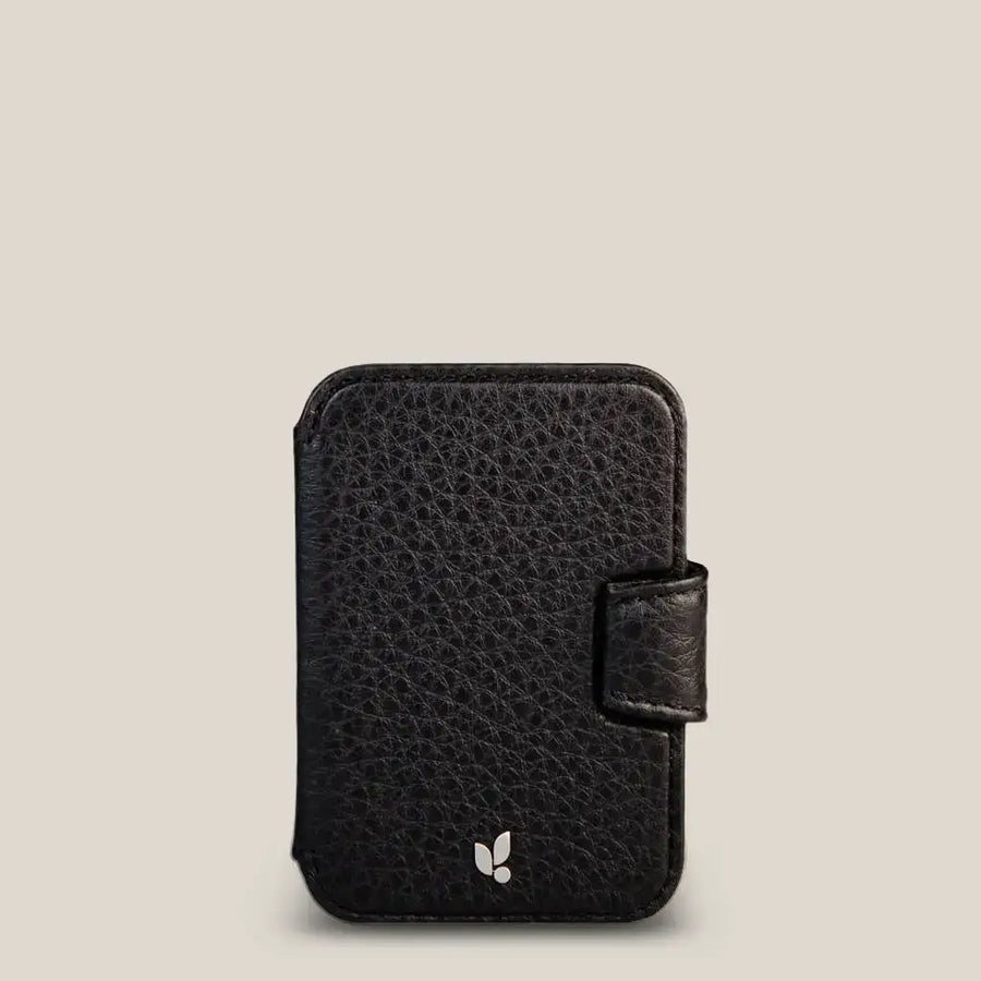 Vaja V-Mag Card Wallet in black leather