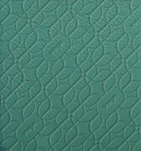 Caterina leather in Lagoon
