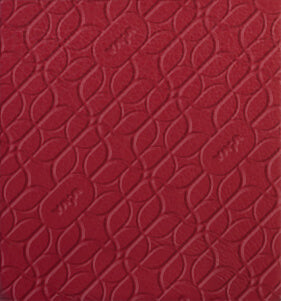 Caterina leather in Rosso