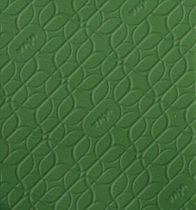 Caterina leather in Vibrant Green