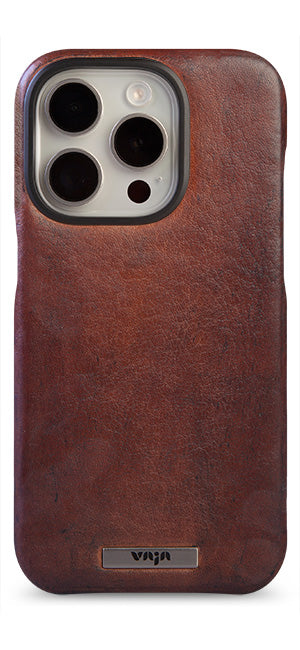 Bridge leather in Caramelo – aged
