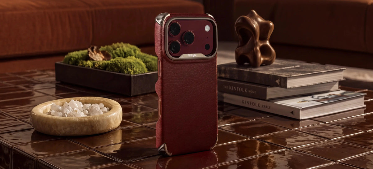 Vaja leather cases for iPhone 18 Pro