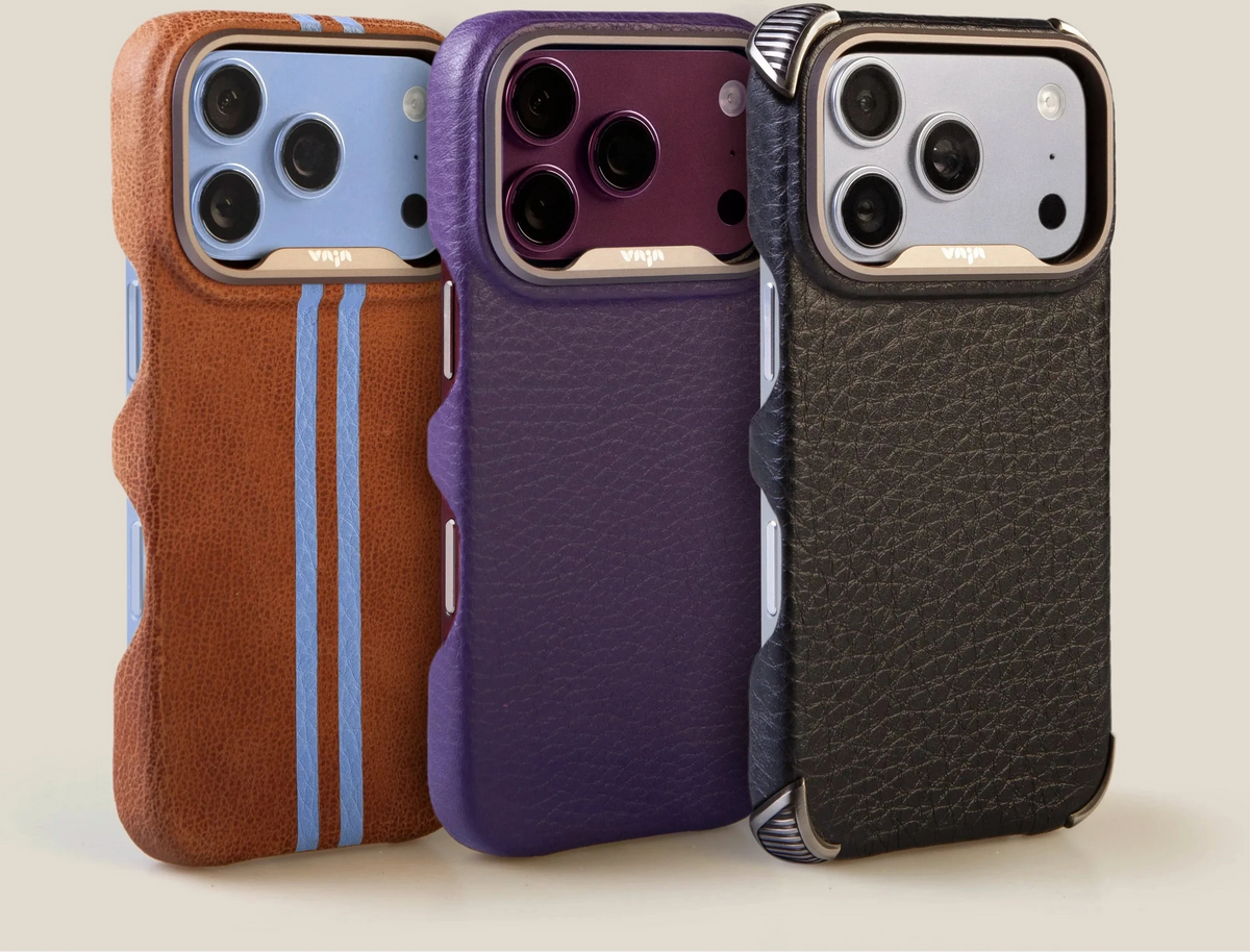 Vaja leather cases for iPhone 18 Pro