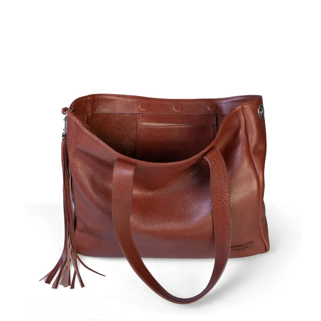 Leather Tote - Vaja