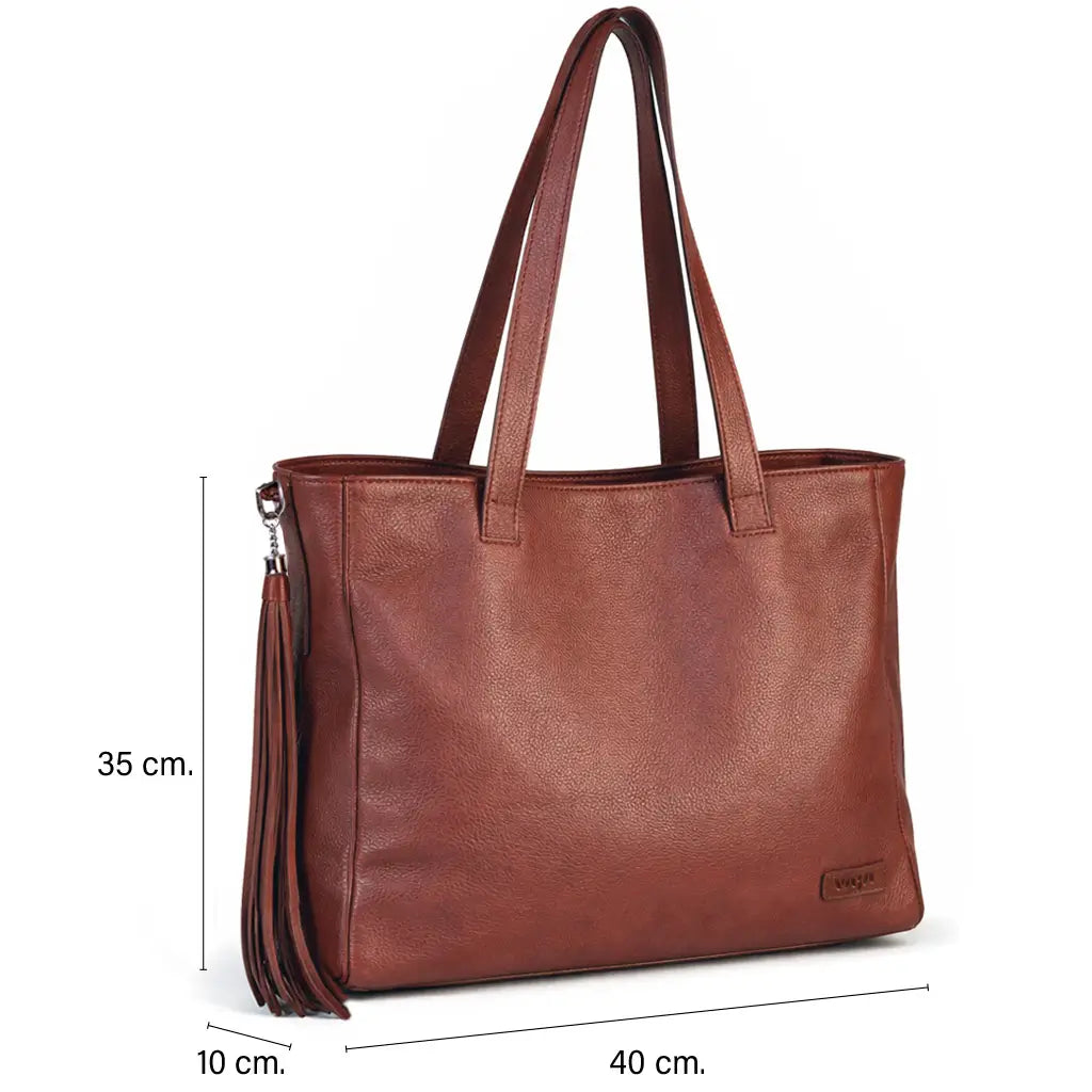Leather Tote - Vaja