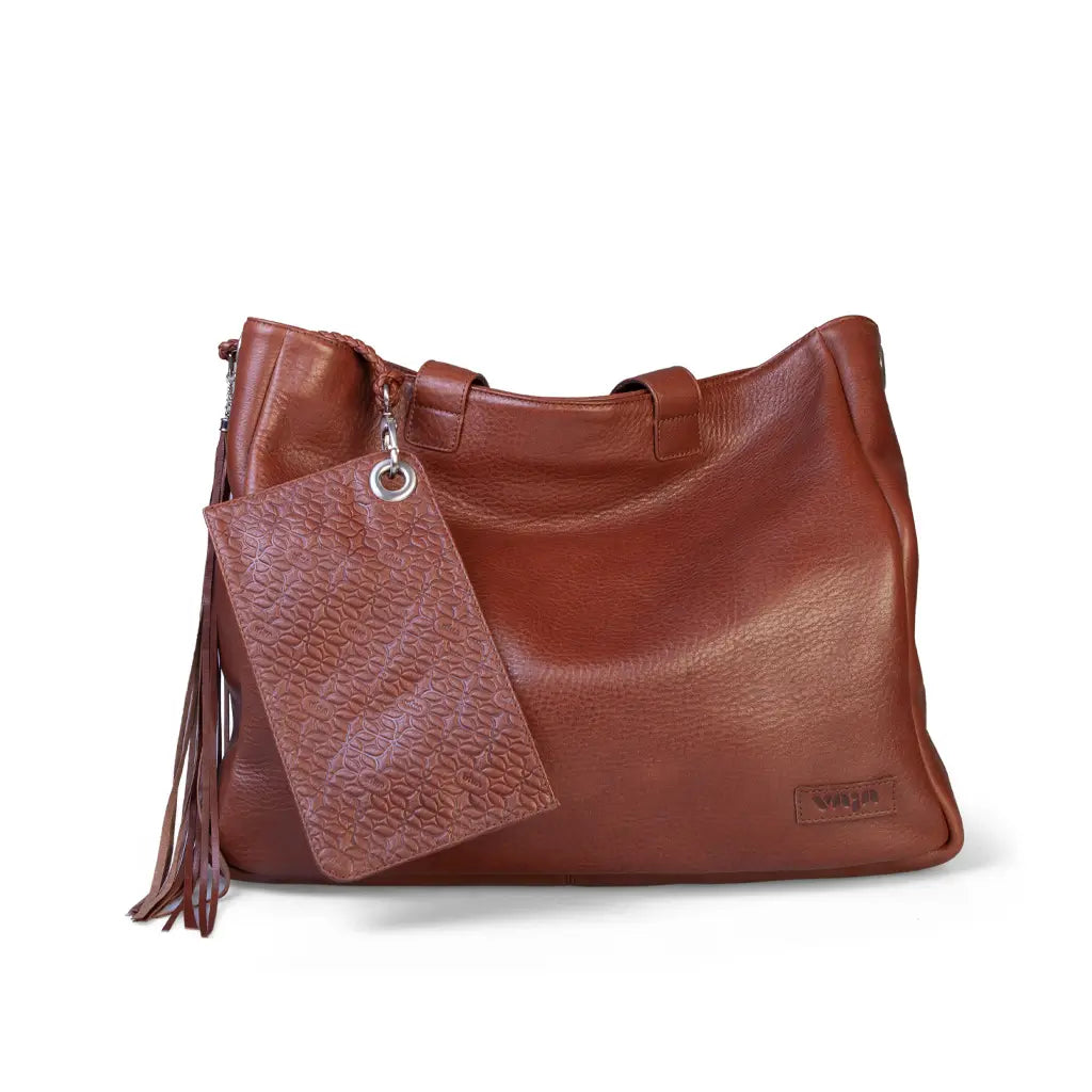 Leather Tote - Vaja