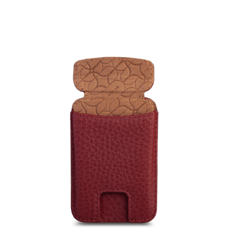 V Mag Mini Wallet Iphone 15 Ruby Wine