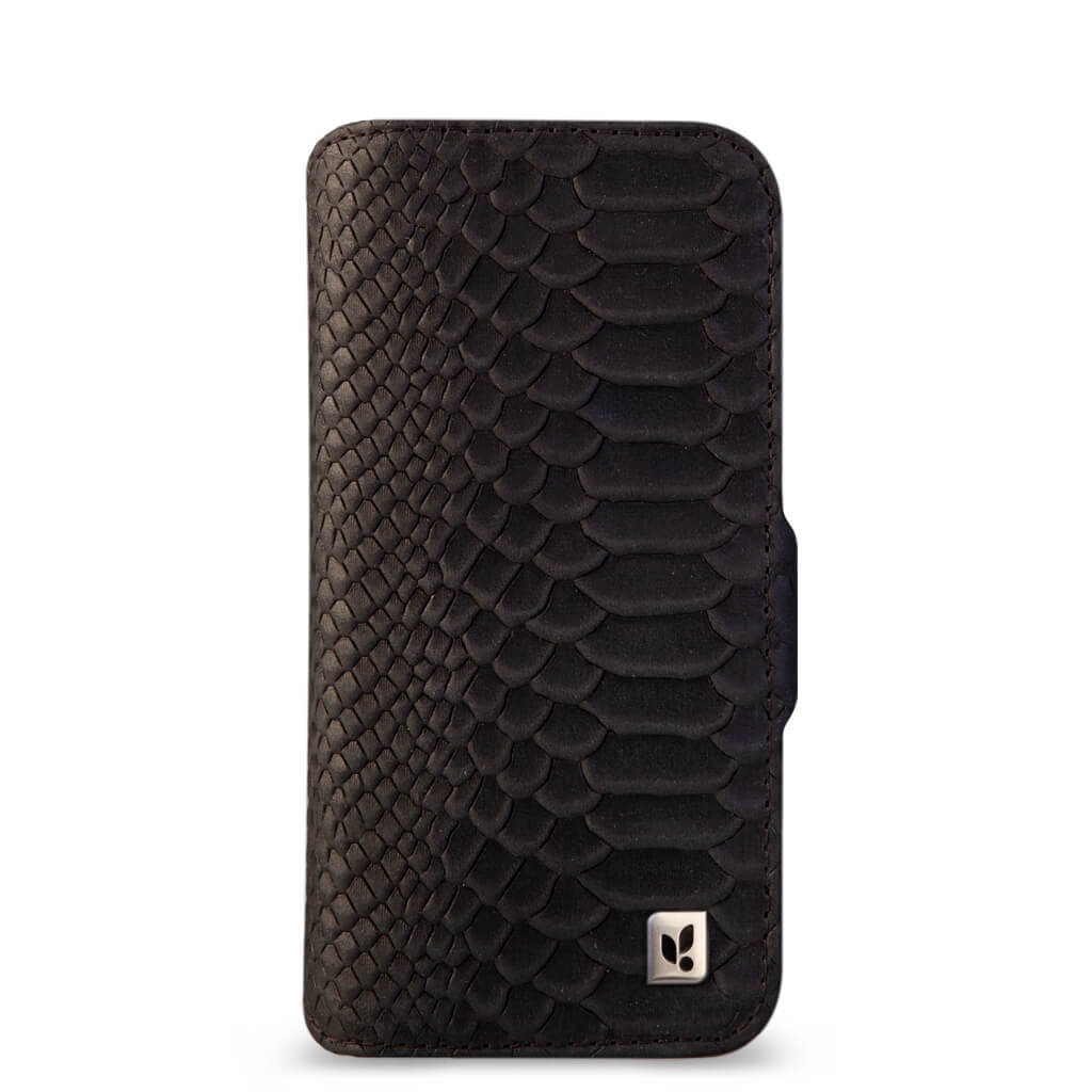 Wallet - iPhone 16 Pro leather case V-Mag - Vaja