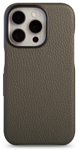 Floater leather case in Beetle