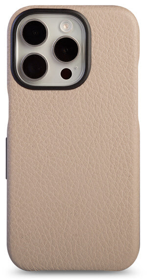 Floater leather case in Latte