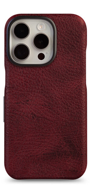 Pull-Up leather in Dark Red – new