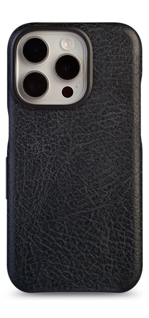 Pull-Up leather in Ebony – new