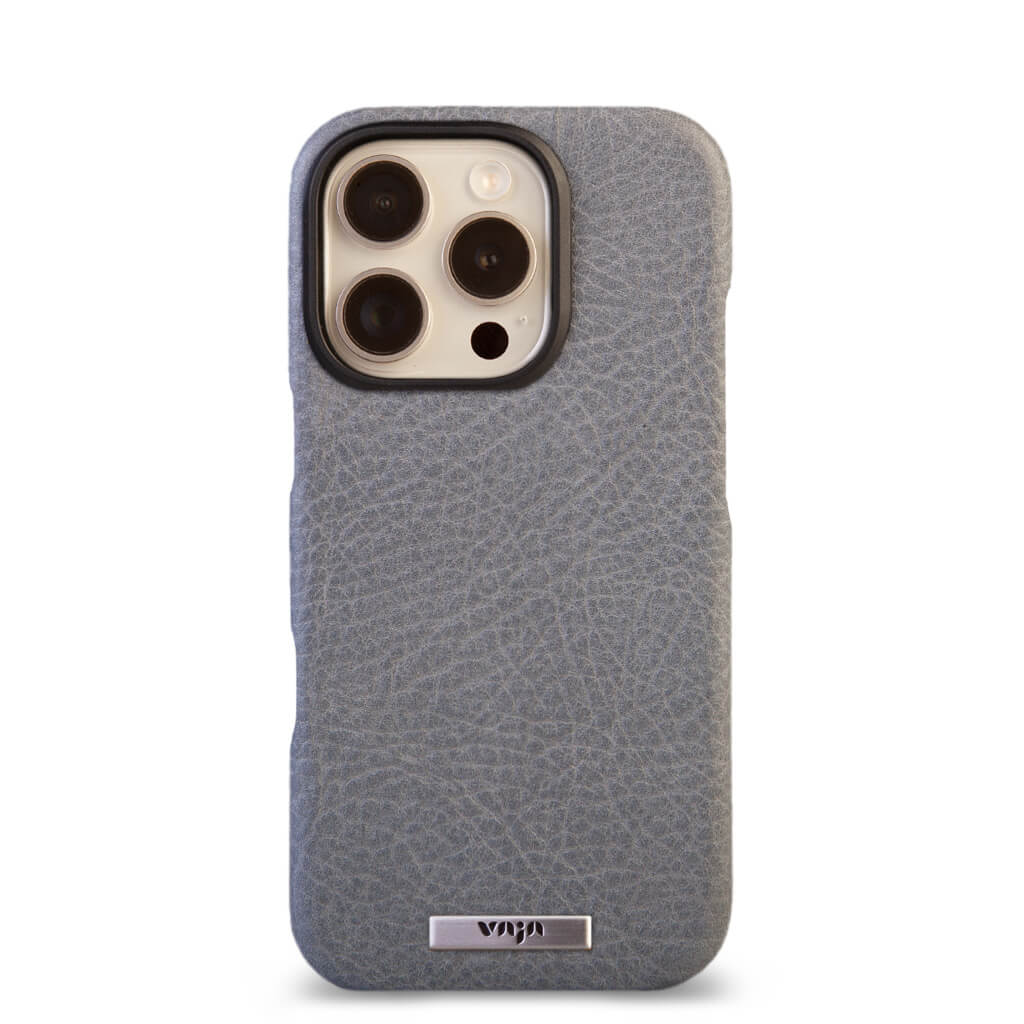 Grip - iPhone 16 Pro leather case V-Mag - Vaja