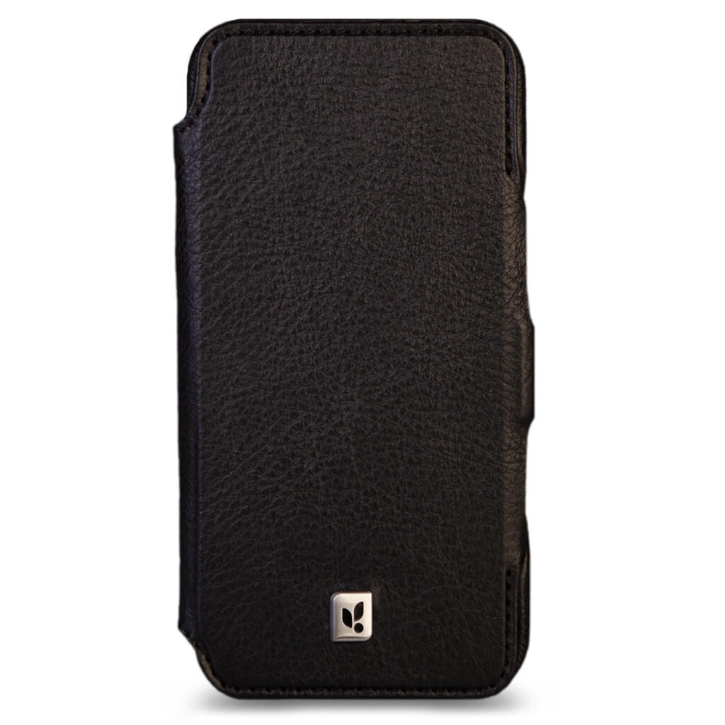 Folio - iPhone 16 Pro leather case V-Mag - Vaja