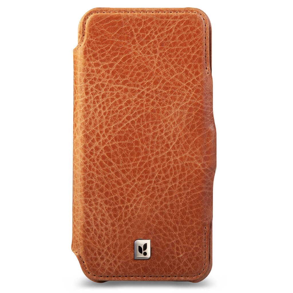 Folio - iPhone 16 Pro Max leather case V-Mag