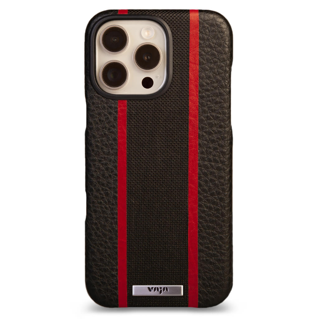 Grip - iPhone 16 Pro Max leather case V-Mag - Vaja