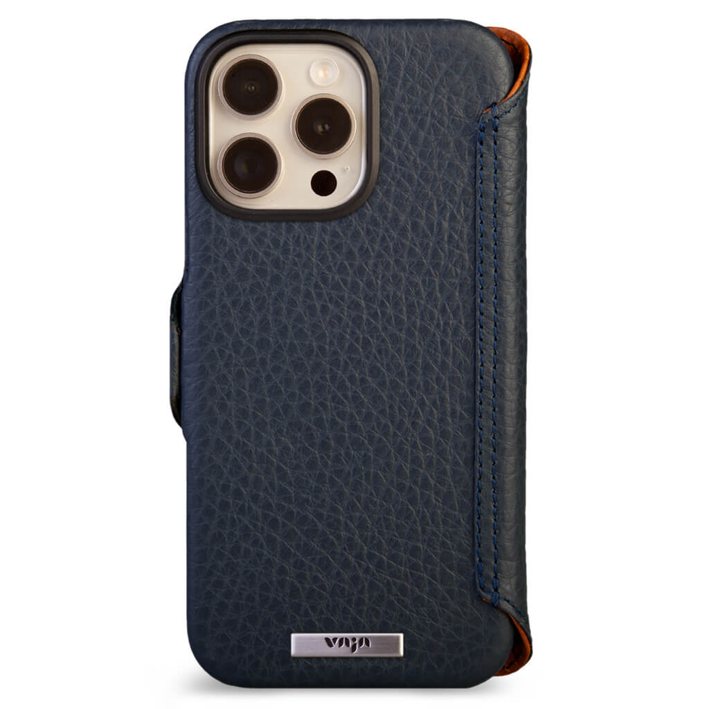 Wallet - iPhone 16 Pro Max leather case V-Mag - Vaja