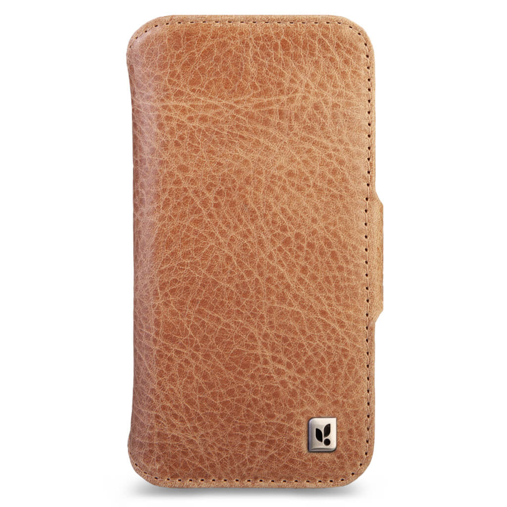 Wallet - iPhone 16 Pro Max leather case V-Mag - Vaja