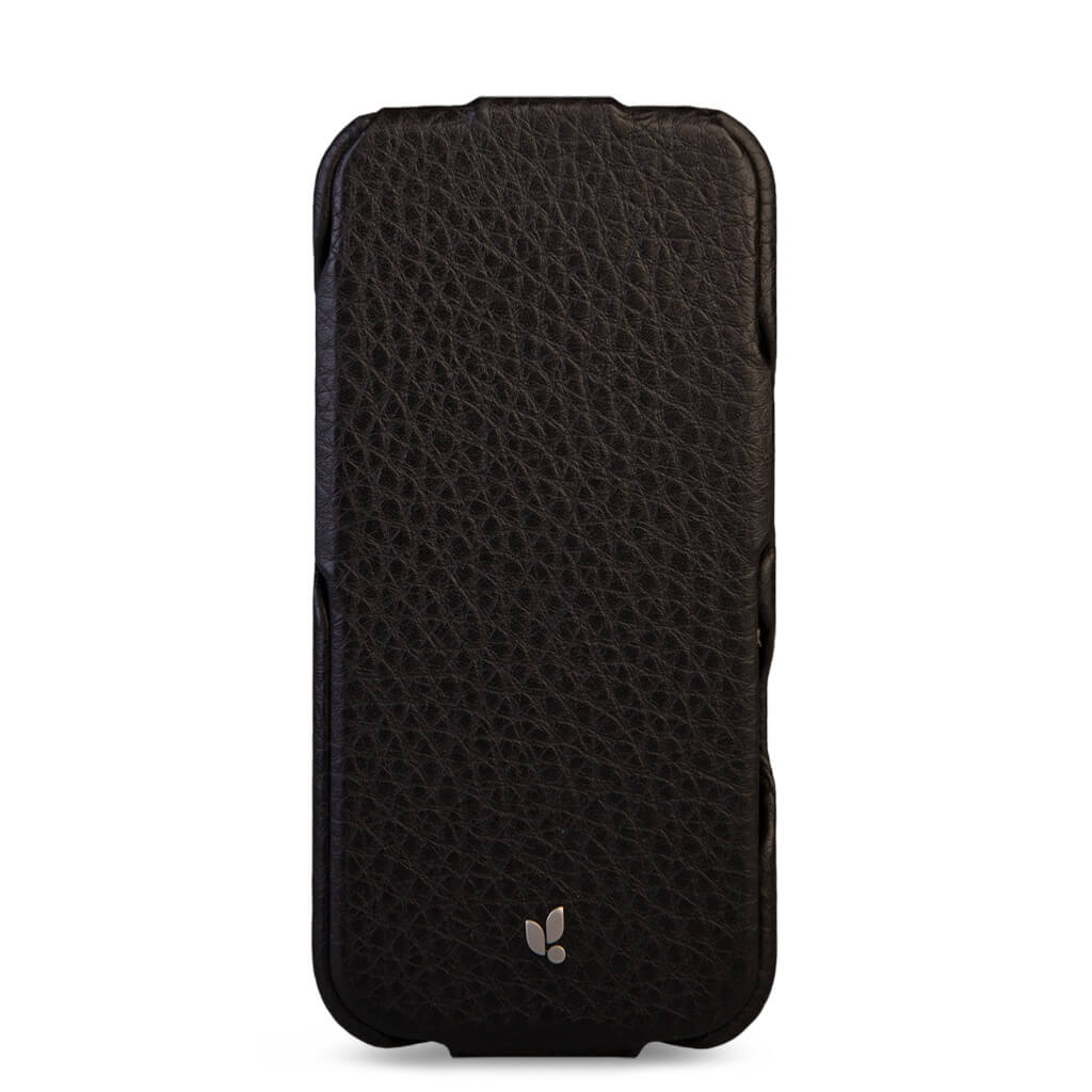 Top - iPhone 16 Pro leather case V-Mag - Vaja