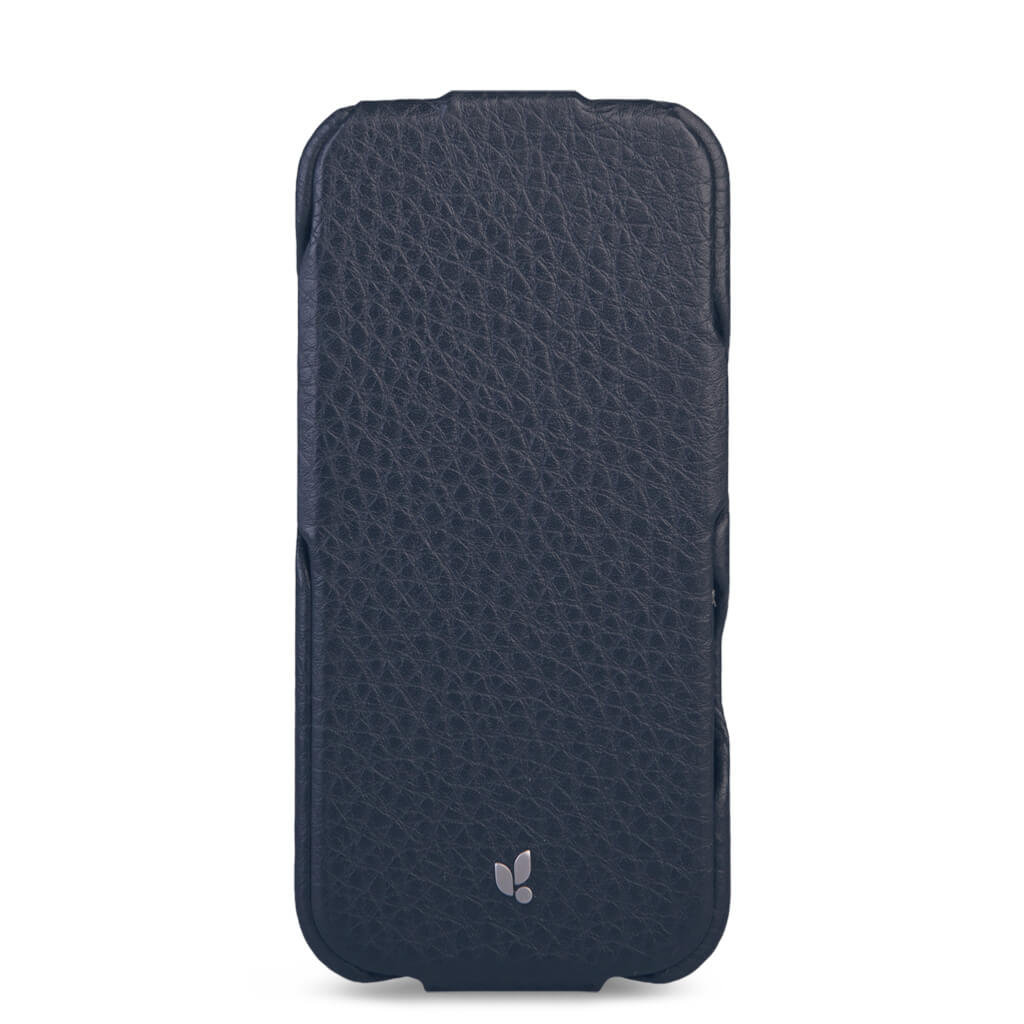 Top - iPhone 16 Pro leather case V-Mag