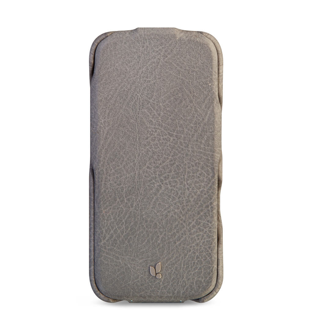 Top - iPhone 16 Pro leather case V-Mag