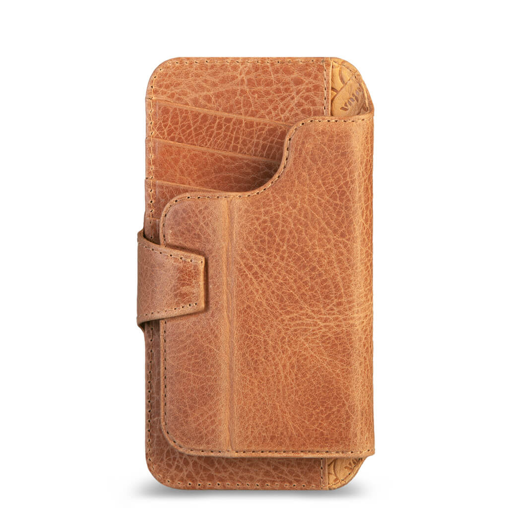 Wallet wrap add-on - iphone 16 pro leather case v-mag - Vaja