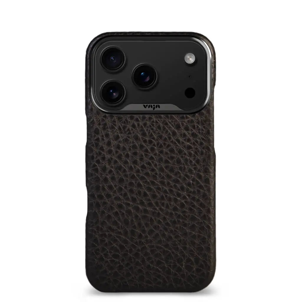 Grip – iPhone 17 Pro leather case V-Magsafe - Vaja