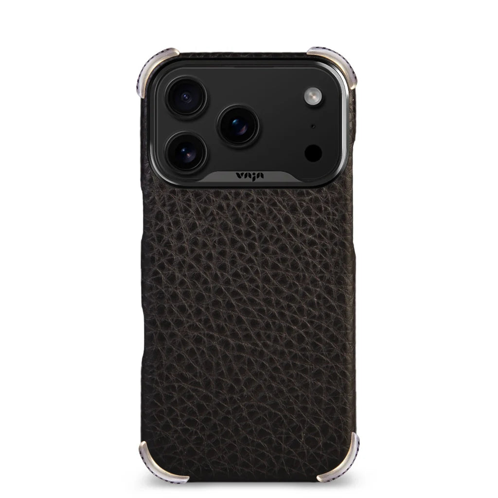 Buckler Grip iPhone 17 Pro leather case with Magsafe - Vaja