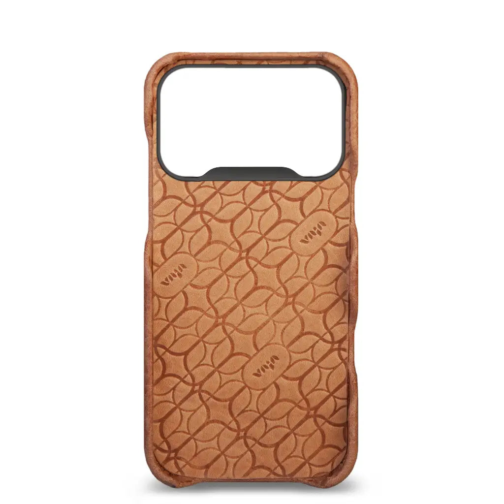 Grip – iPhone 17 Pro leather case V-Magsafe - Vaja