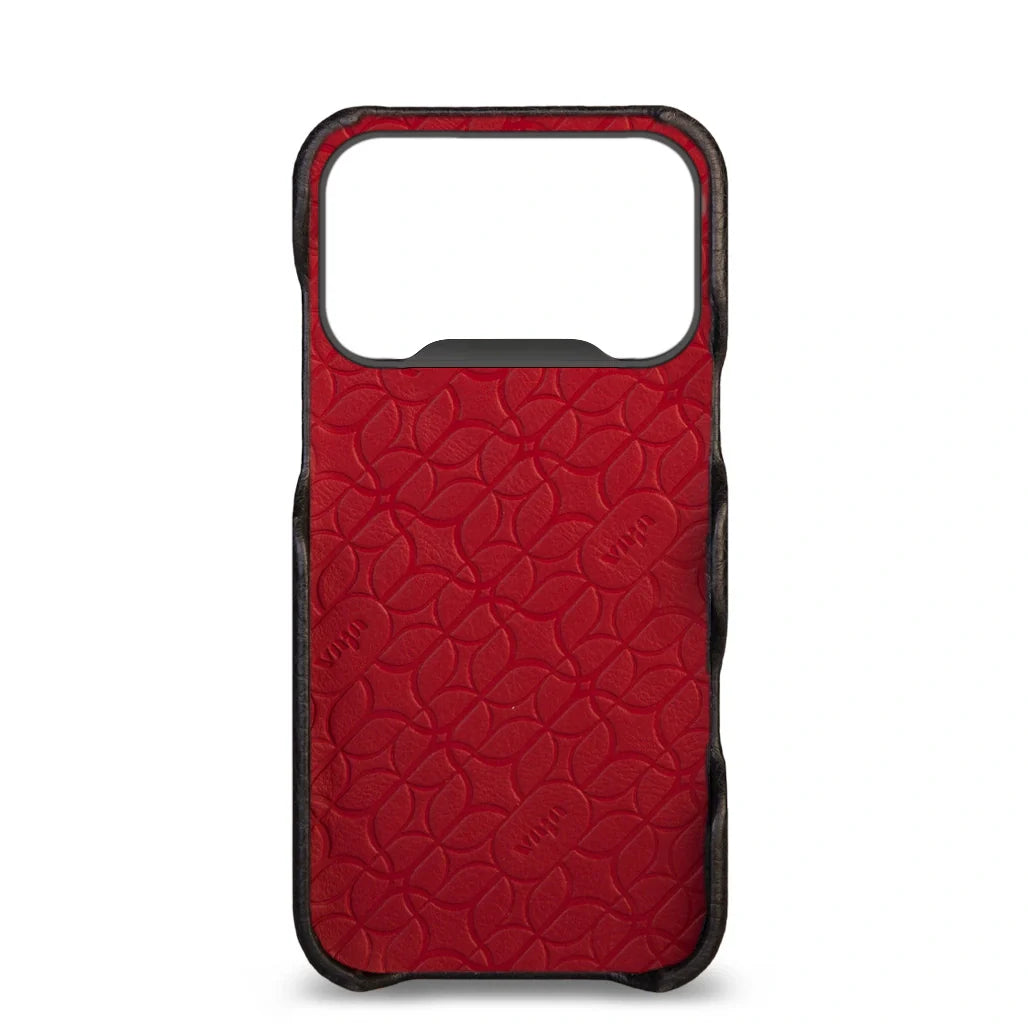 Grip – iPhone 17 Pro leather case V-Magsafe - Vaja