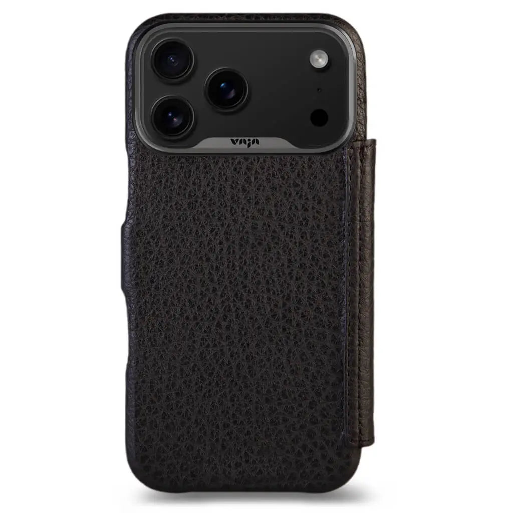 Folio - iPhone 17 Pro Max Leather Case V-Magsafe - Vaja
