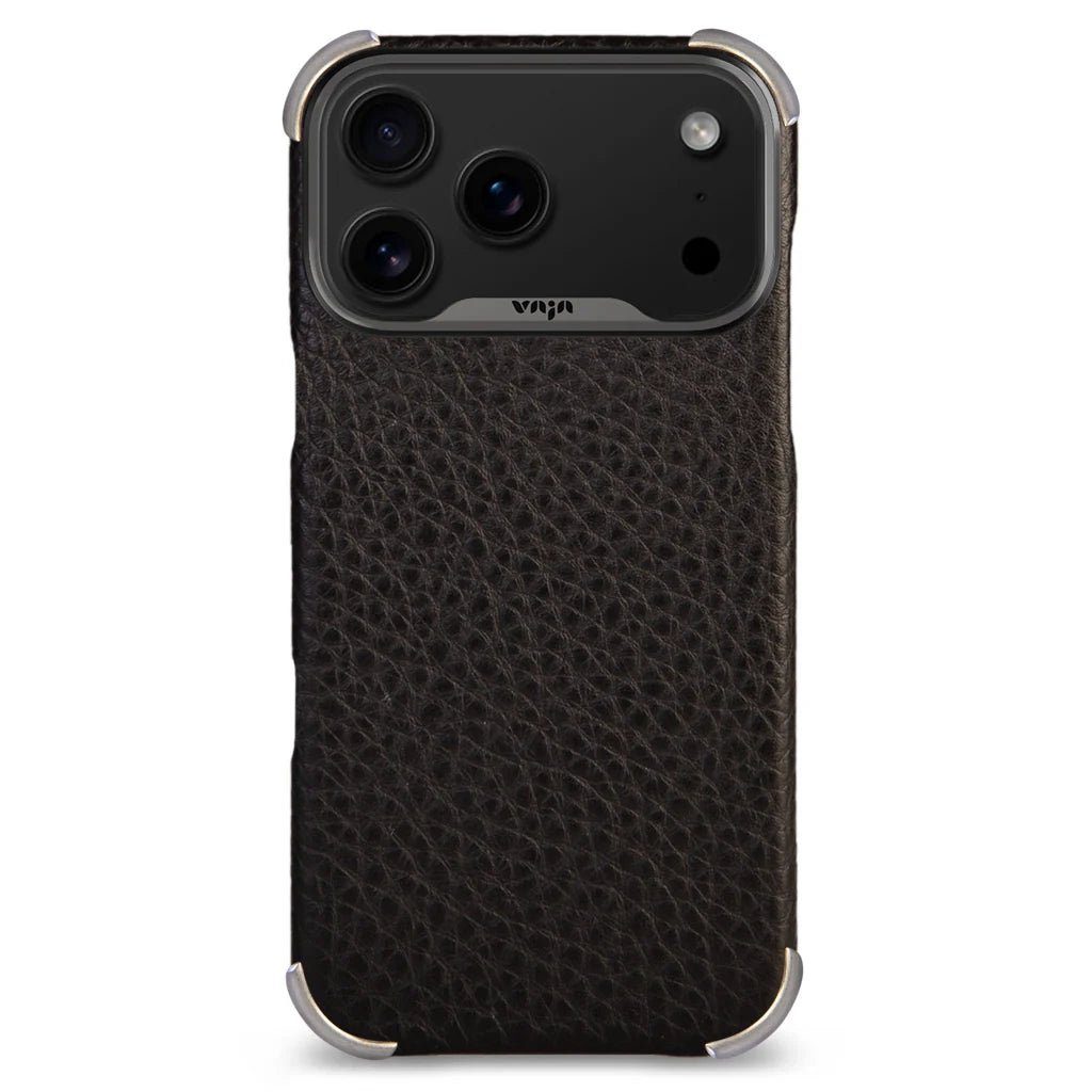 Buckler Grip iPhone 17 Pro Max leather case with Magsafe - Vaja