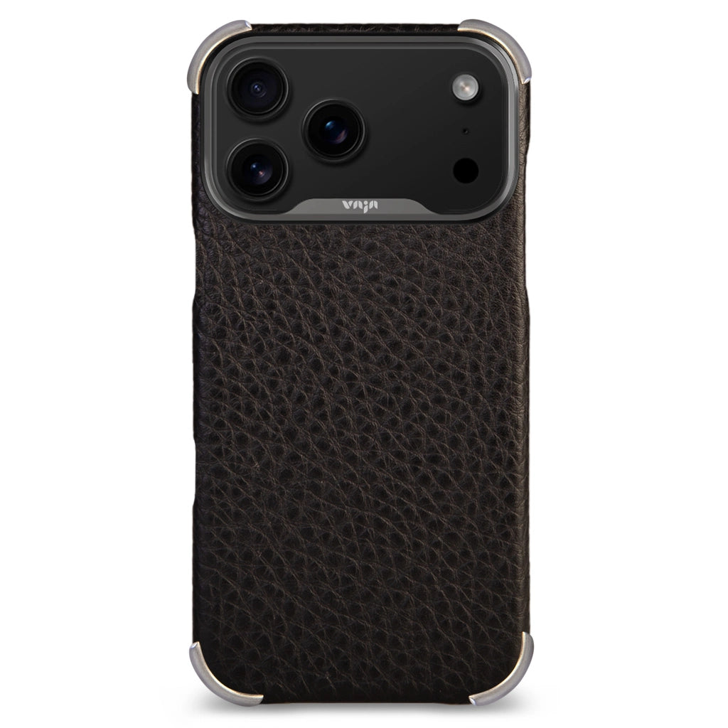 Buckler Grip iPhone 17 Pro Max leather case with Magsafe