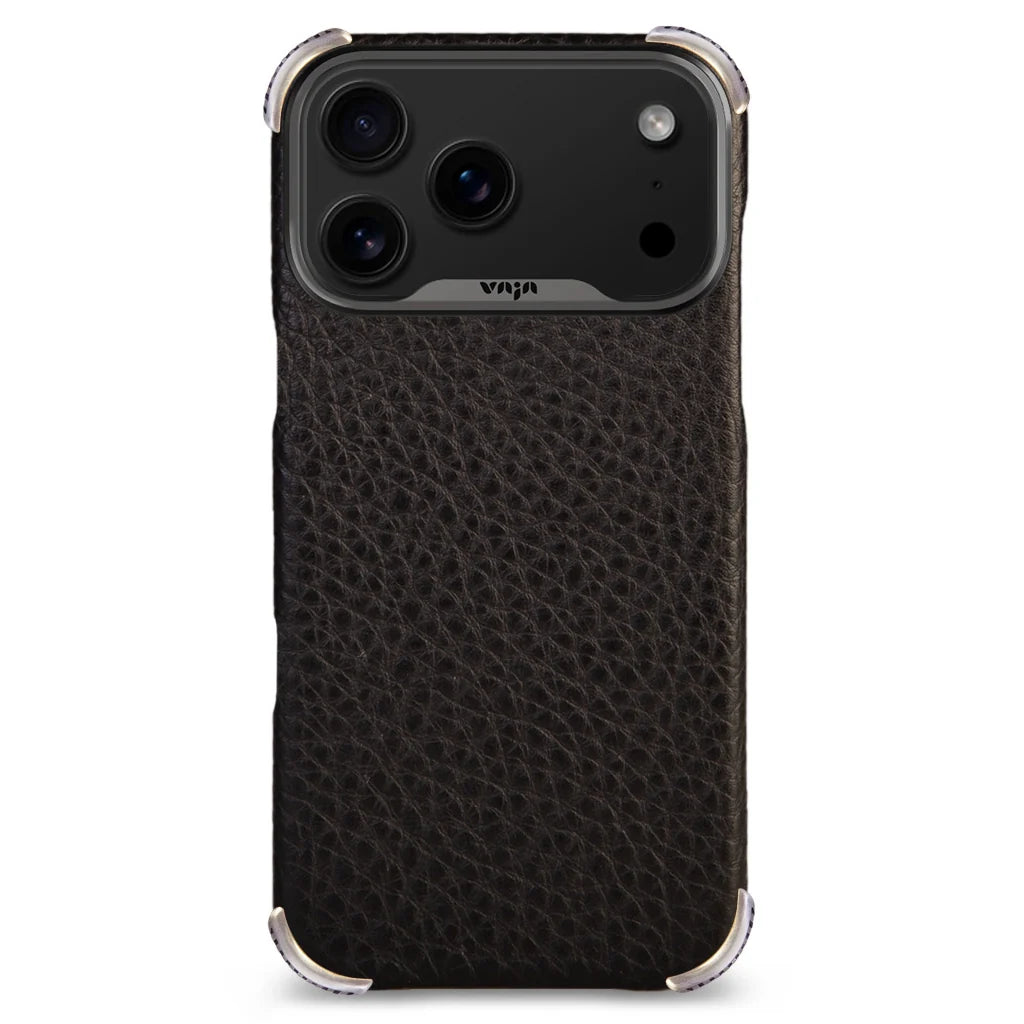 Buckler Grip iPhone 17 Pro Max leather case with Magsafe - Vaja