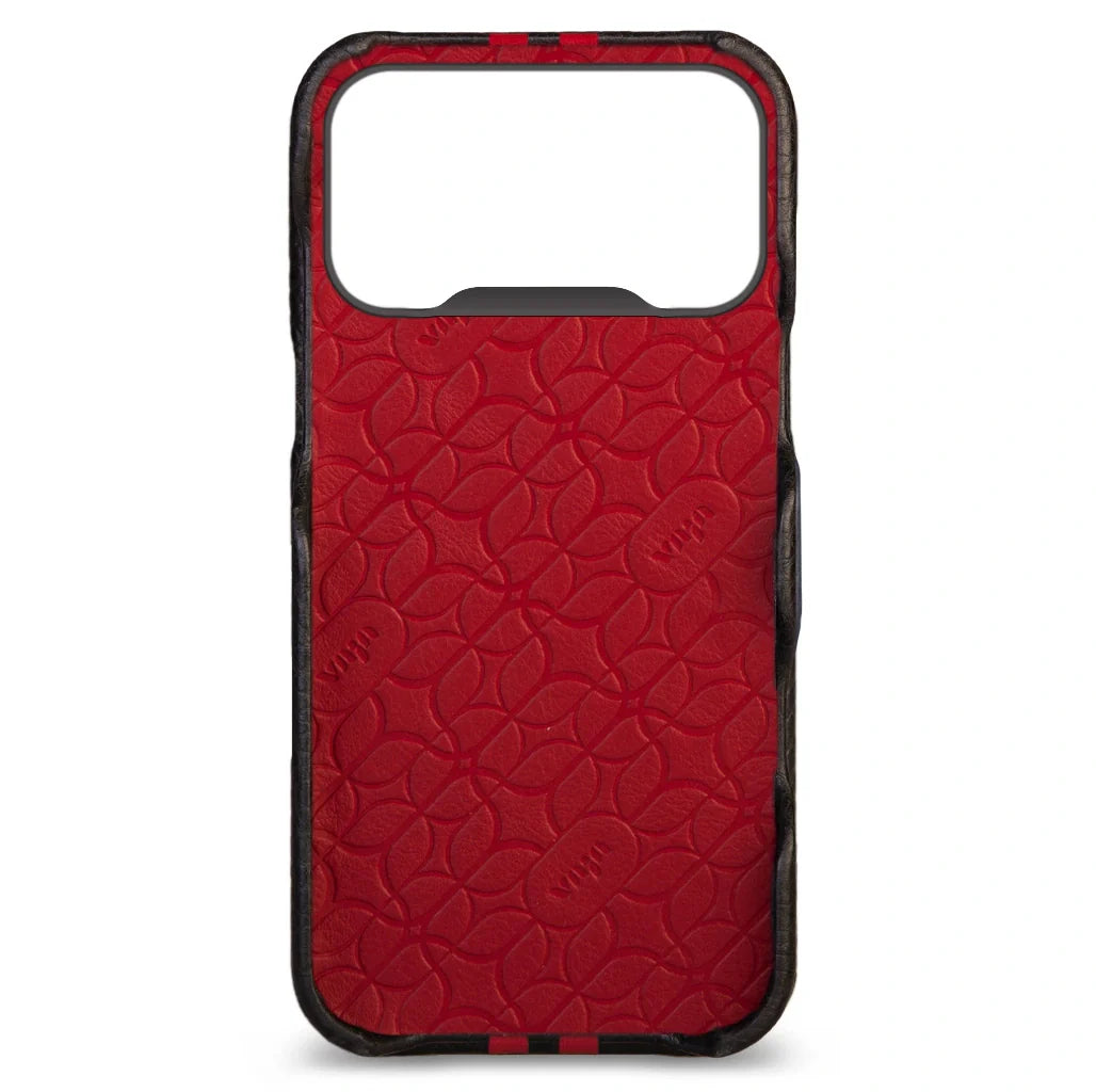 Grip – iPhone 17 Pro Max leather case V-Magsafe - Vaja