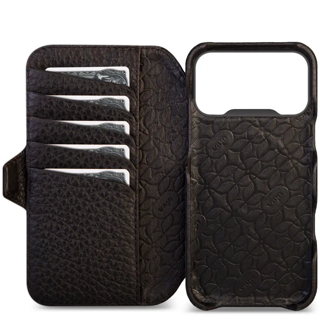 Wallet – iPhone 17 Pro Max leather case with Magsafe - Vaja