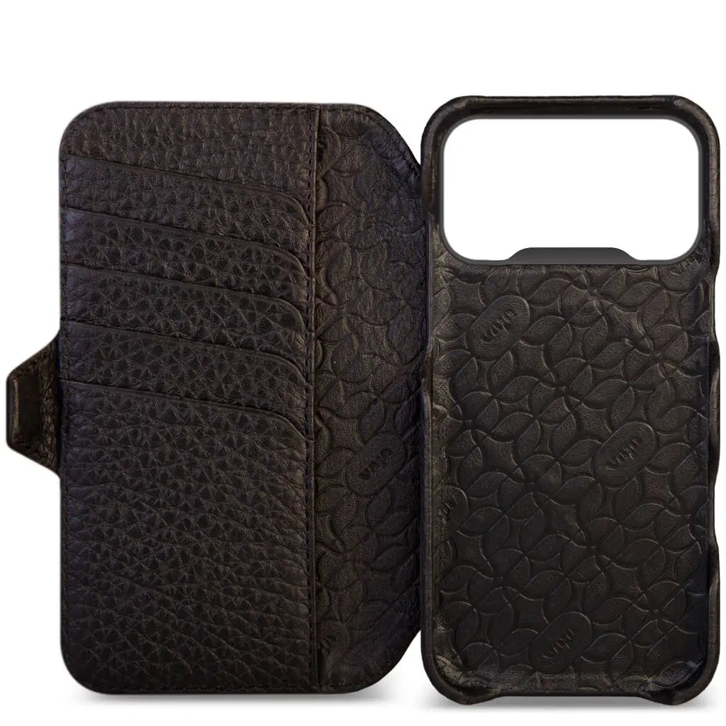 Wallet – iPhone 17 Pro Max leather case with Magsafe - Vaja