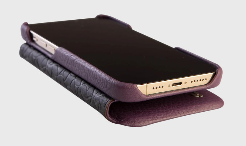 iPhone 14 Pro Max leather case Folio Details