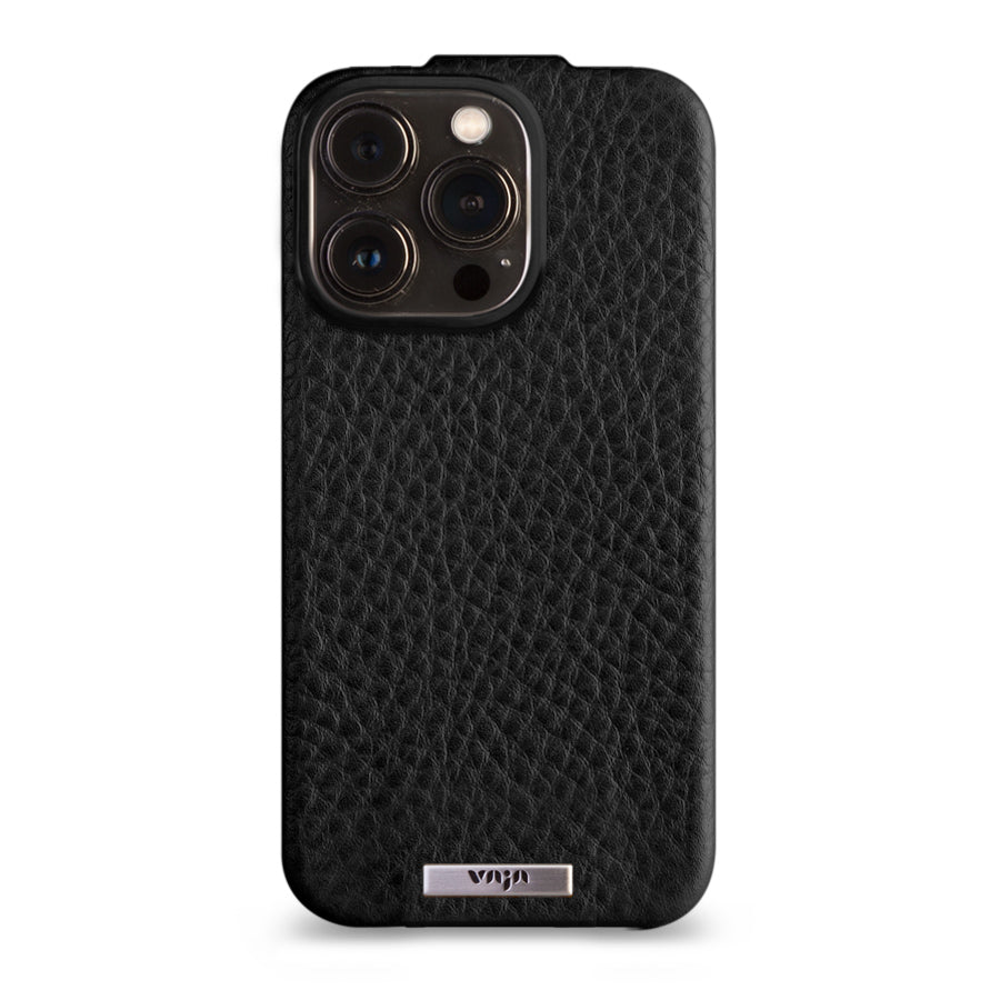 Custom Top iPhone 15 Pro leather case - Vaja