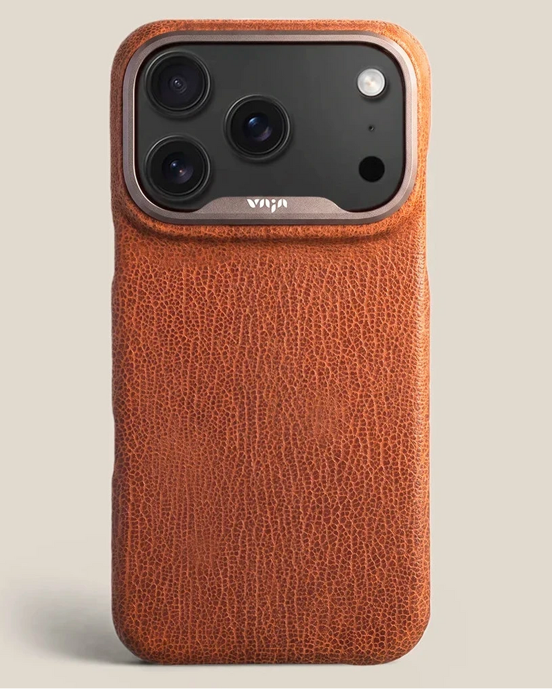 Vaja Grip leather case for iPhone 18 Pro in Parma Clove
