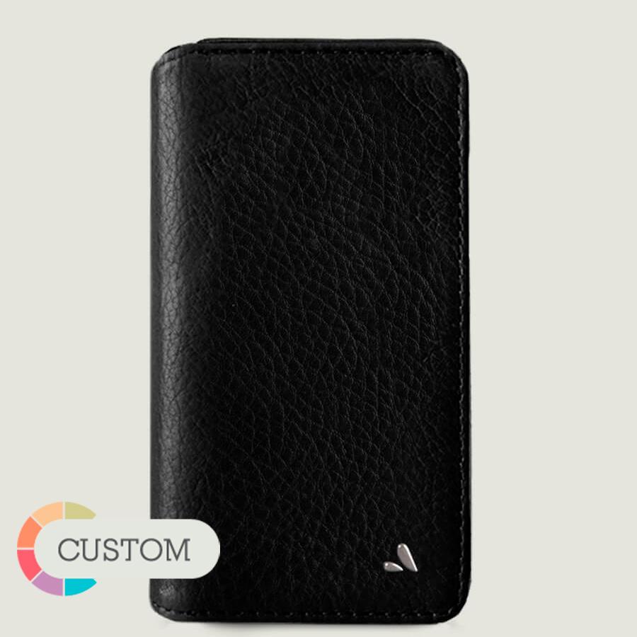 Customizable iPhone 11 Wallet leather case - Vaja