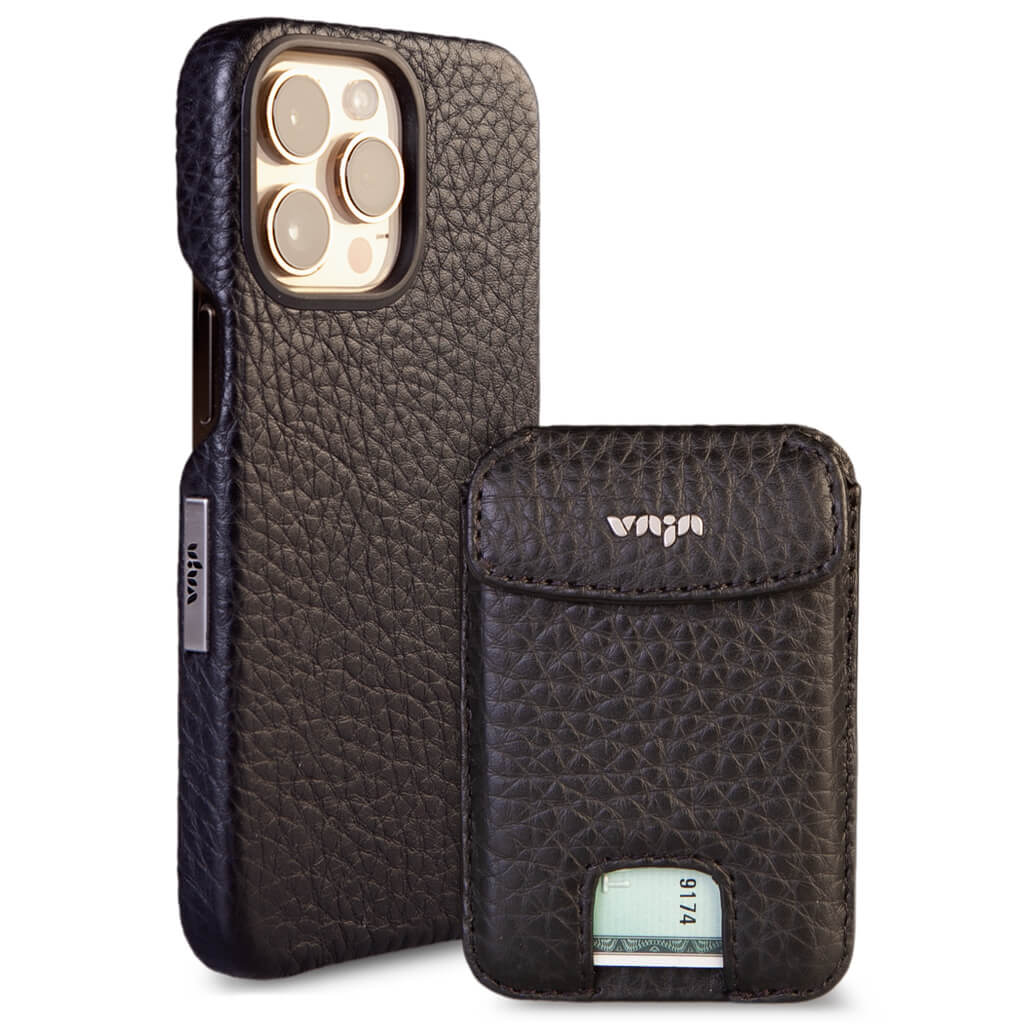 V-Mag iPhone 15 Pro Max case + V-Mag Mini Wallet
