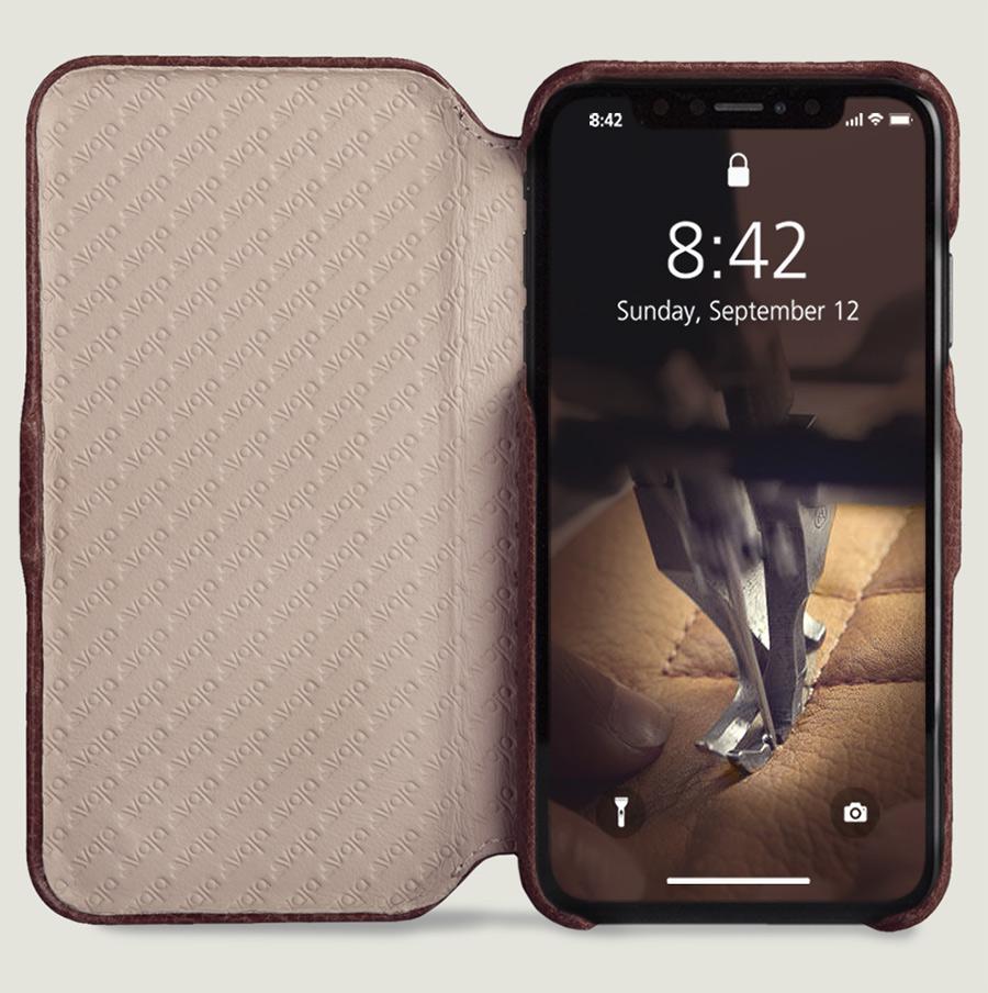 Folio - iPhone XS Max Leather Case - Vajacases