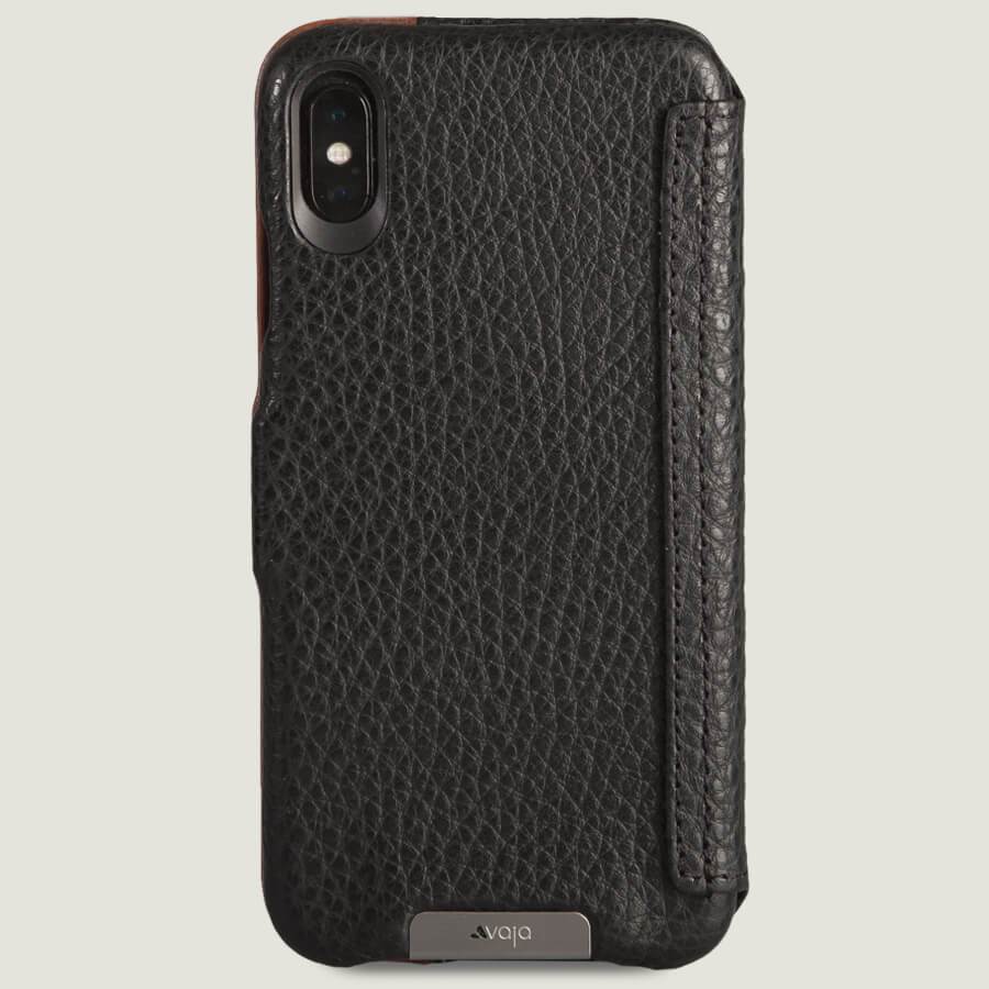 Folio LP iPhone XS Max Leather Case - Vajacases