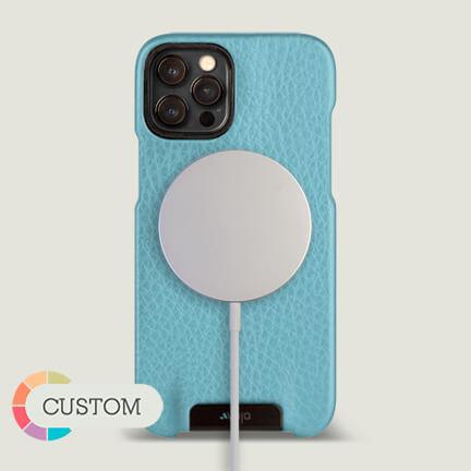 Customizable Grip iPhone 12 Pro Leather Case with MagSafe - Vaja